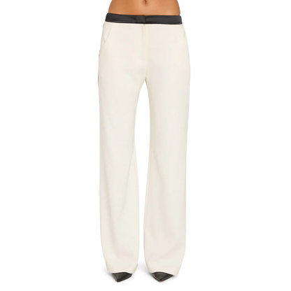 CAVIAR PANTS IVORY/BLACK