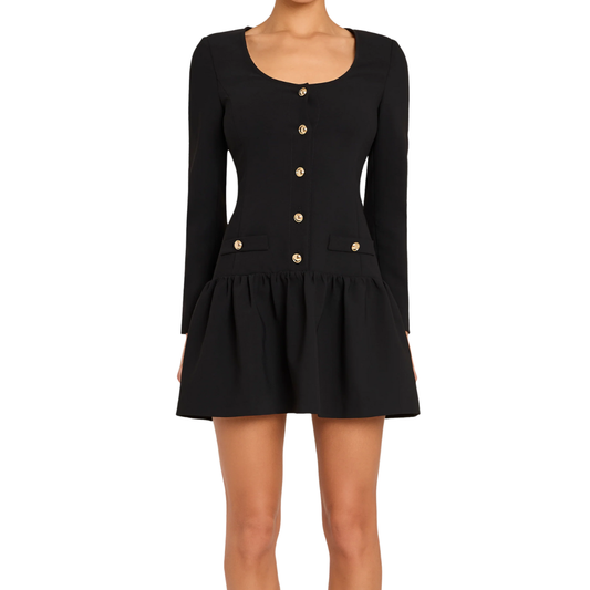 FALLON DRESS BLACK