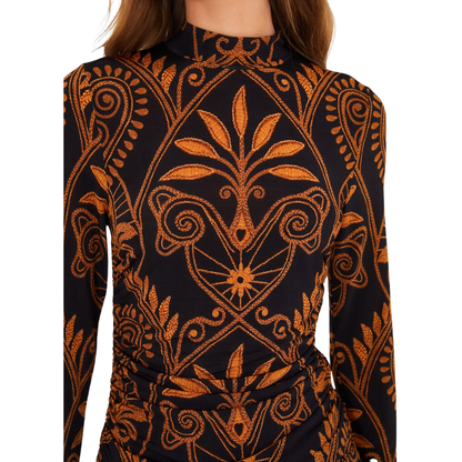 CORNELY AINIKA JERSEY BLOUSE BLACK