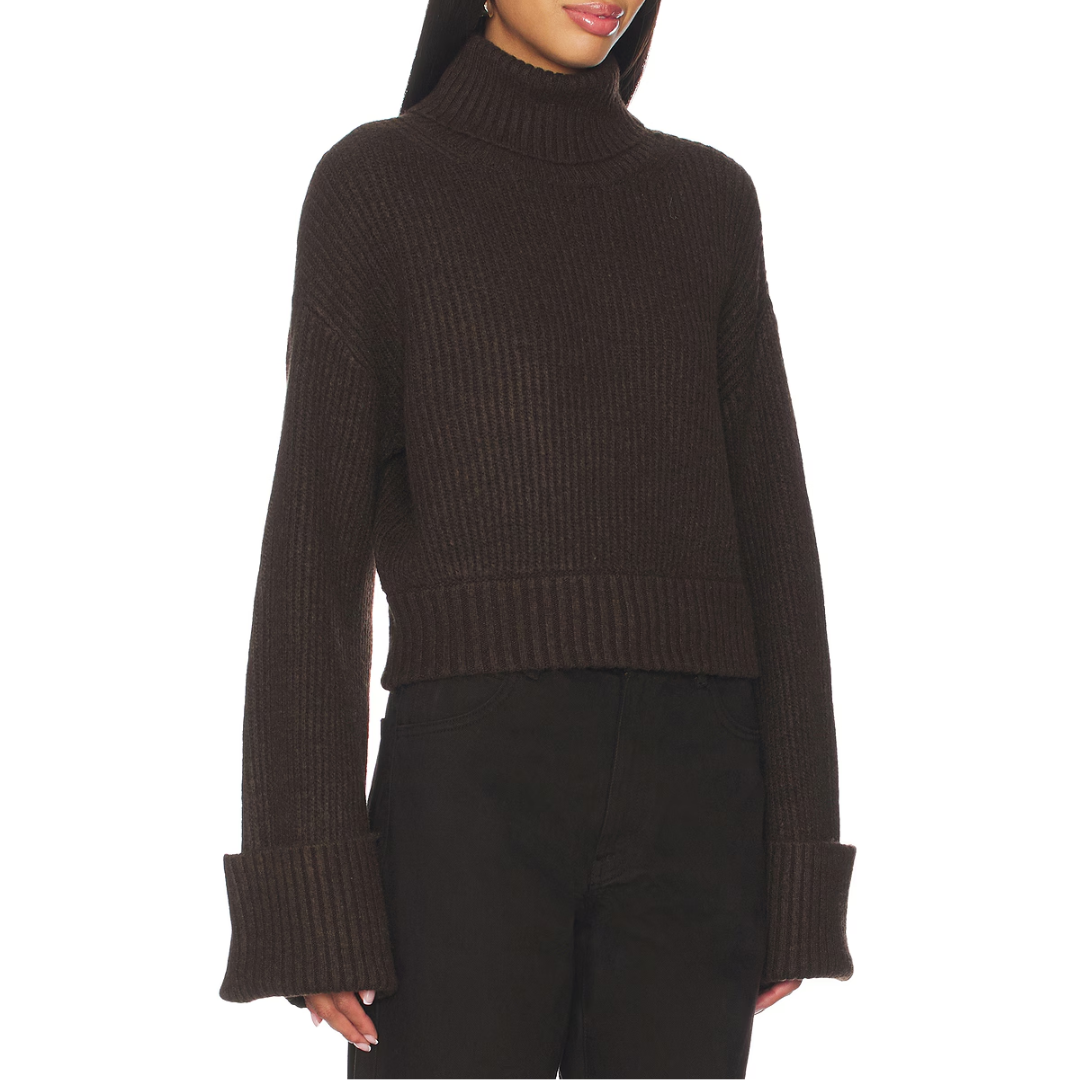 ADELADE SWEATER DARK BROWN