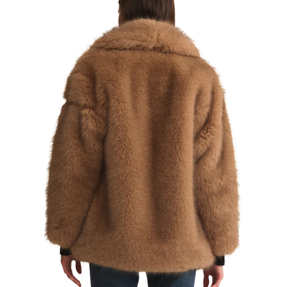 LOGAN FAUX FUR COAT