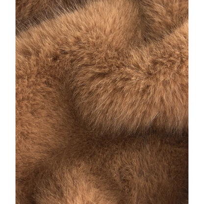 LOGAN FAUX FUR COAT