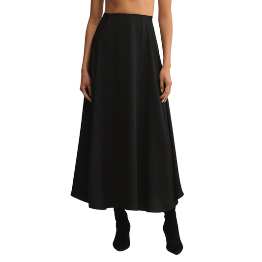 NORTHPOINTE MIDI SKIRT BLACK
