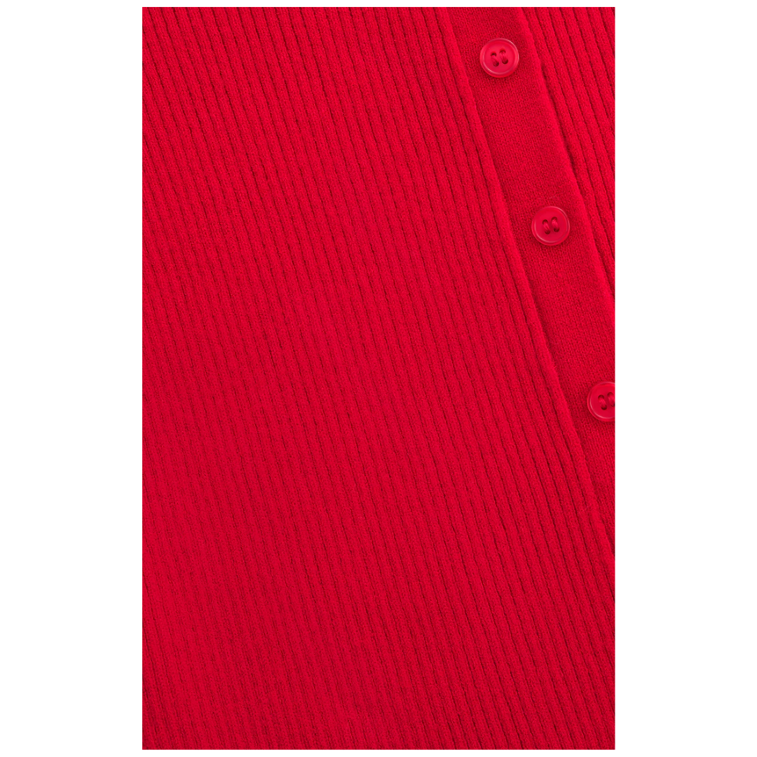 JOVY SWEATER TOP FESTIVE RED