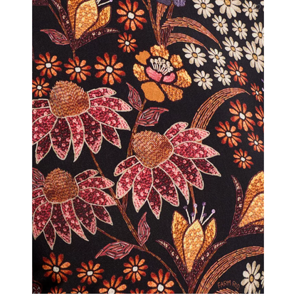 LILY BLACK JERSEY BLOUSE