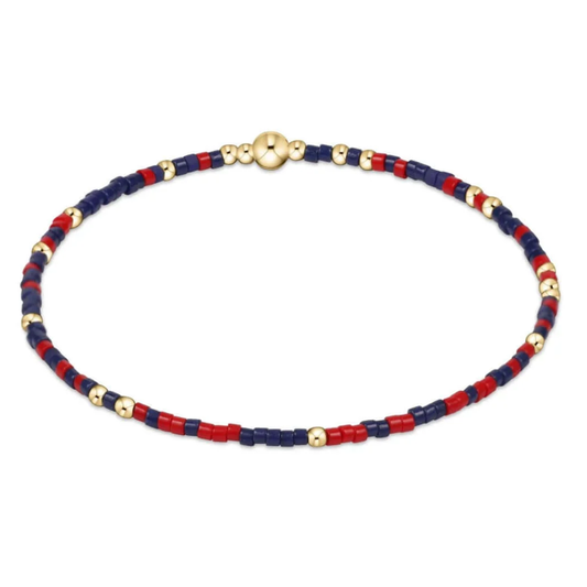 GAMEDAY HOPE UNWRITTEN NAVY/RED BRACELET