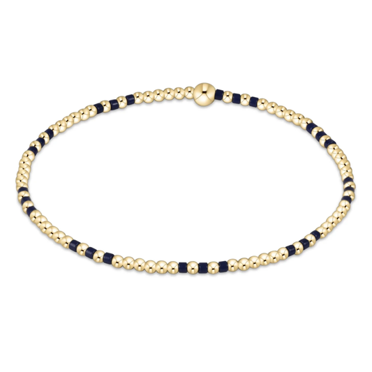GAMEDAY HOPE JOY 2MM MIDNIGHT NAVY BRACELET