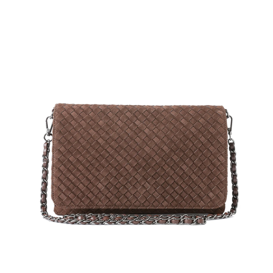 LEXI CLUTCH CHOCOLATE