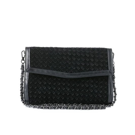 BETH ENVELOPE CLUTCH BLACK