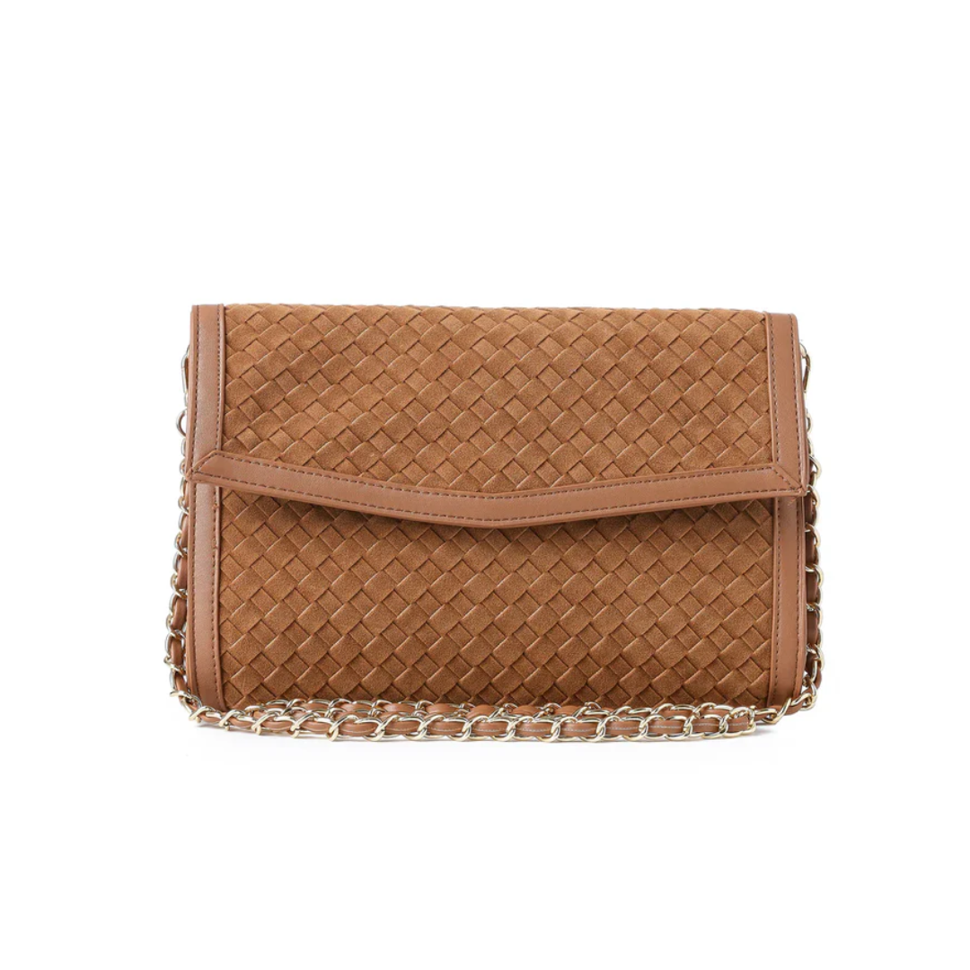 BETH ENVELOPE CLUTCH SADDLE