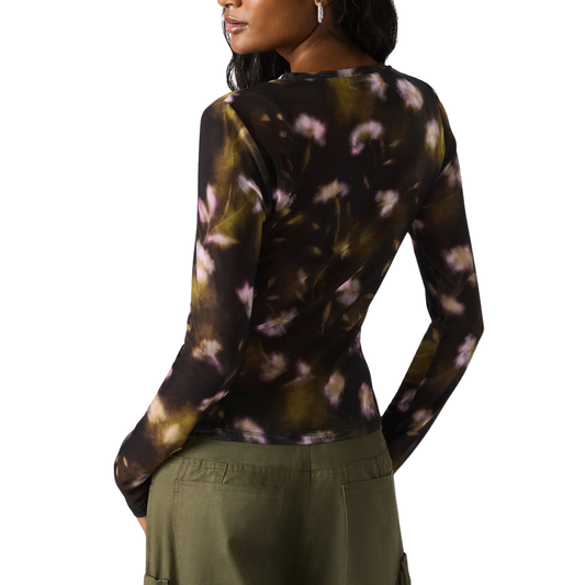 LILIANNA TOP BLACK MULTI