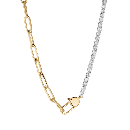 FLORENCE TENNIS CHAIN NECKLACE