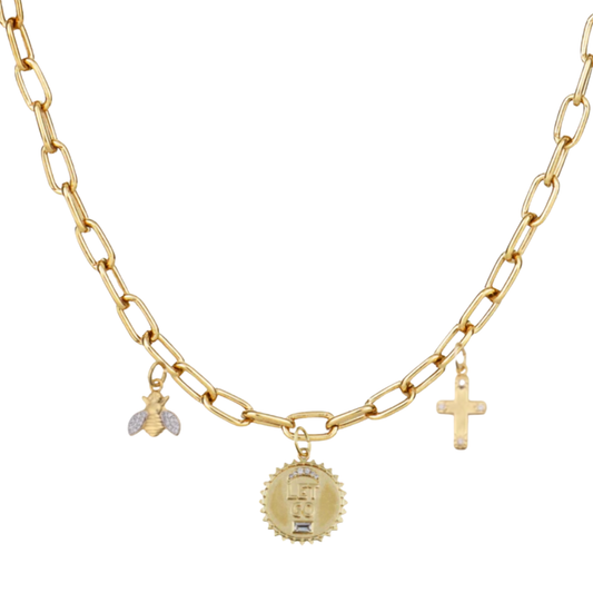 18" HERITAGE LET GO, BEE, CROSS