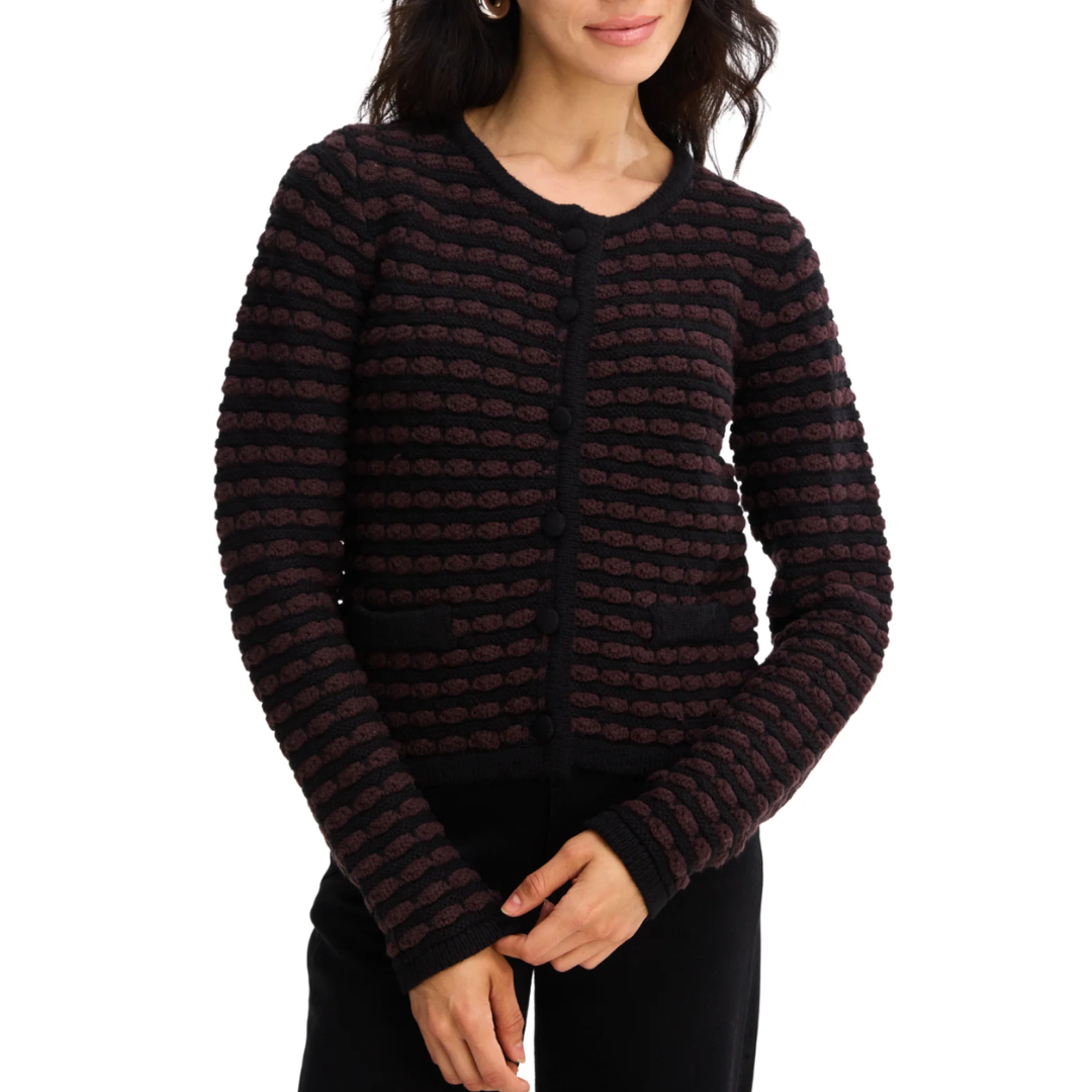 MARIA CARDIGAN BROWN