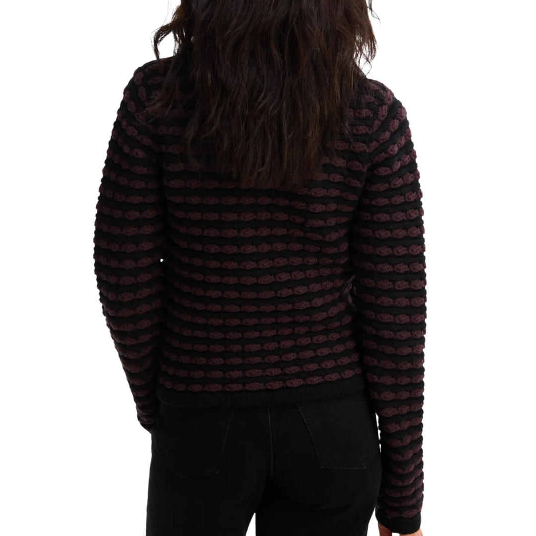 MARIA CARDIGAN BROWN