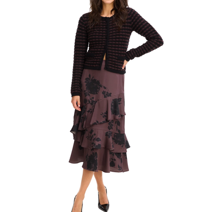 MARIA CARDIGAN BROWN