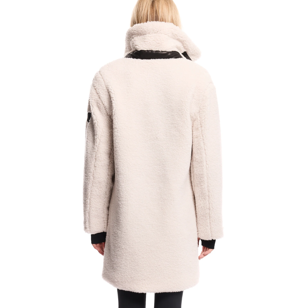 SHERPA MID COAT OATMEAL