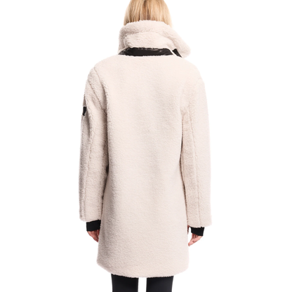 SHERPA MID COAT OATMEAL