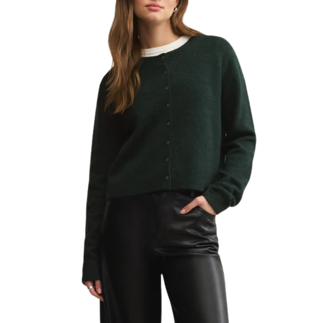 MEDINA CARDIGAN GARLAND GREEN