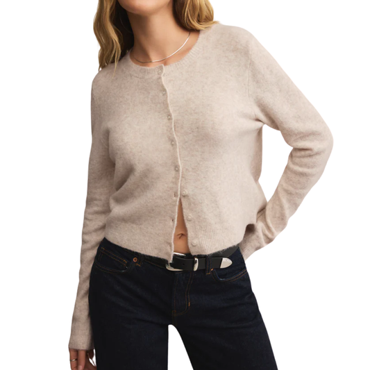 MEDINA CARDIGAN LIGHT OATMEAL