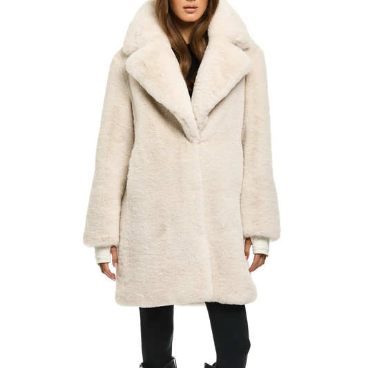 MARLA MID COAT IVORY