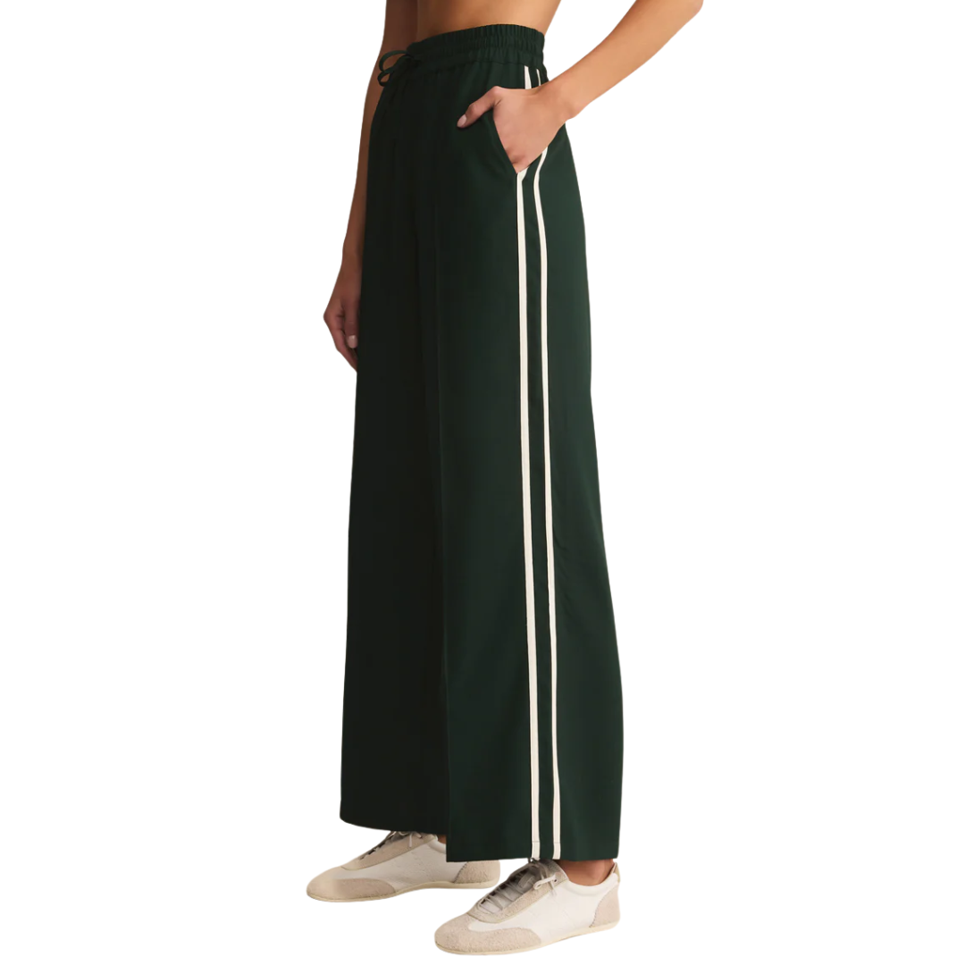 SAUNDERS PANT GREEN GARLAND