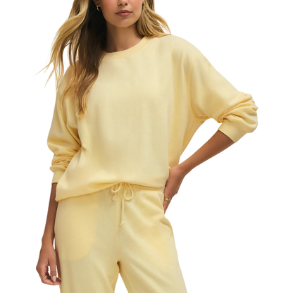 BOYFRIEND DENIM SWEATSHIRT SUNNYSIDE