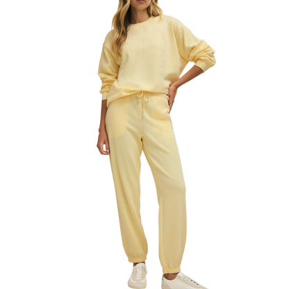 BOYFRIEND DENIM SWEATSHIRT SUNNYSIDE