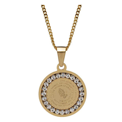 PRAYER WARRIOR NECKLACE GOLD