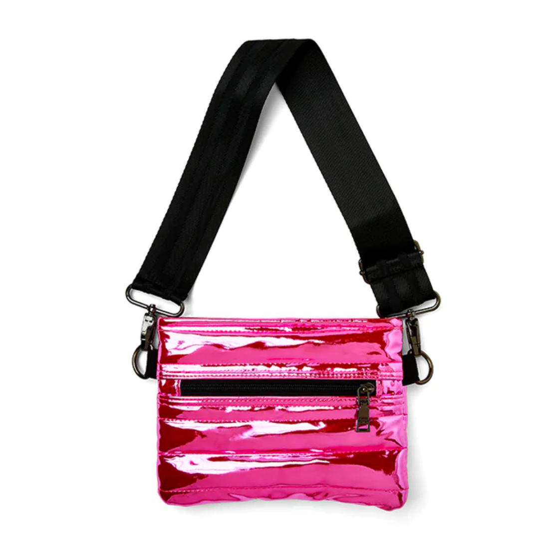 BUM BAG HOT PINK MIRROR