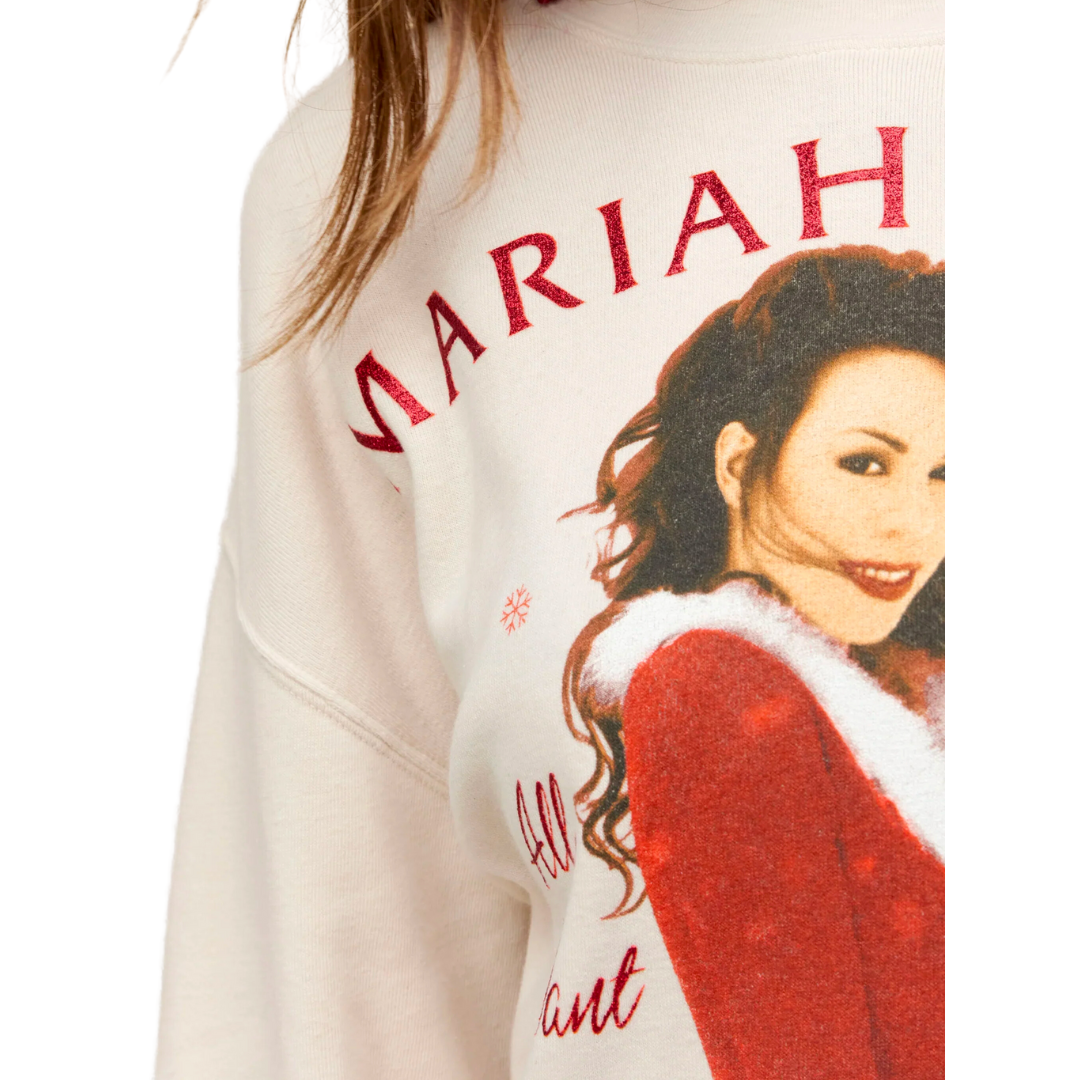 MARIA CAREY ALL I WANT BF SWEATSHIRT