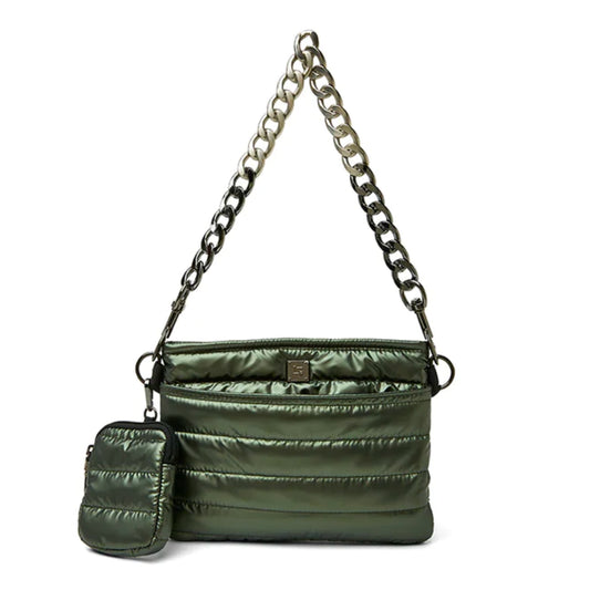 DOWNTOWN CROSSBODY PEARL OLIVE