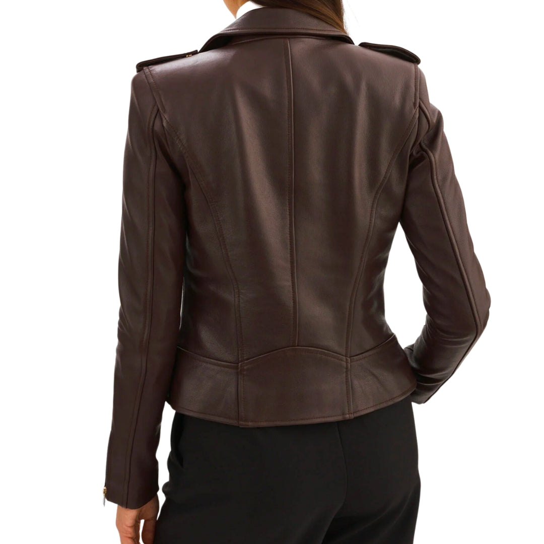 MELLIE JACKET MAHOGANY