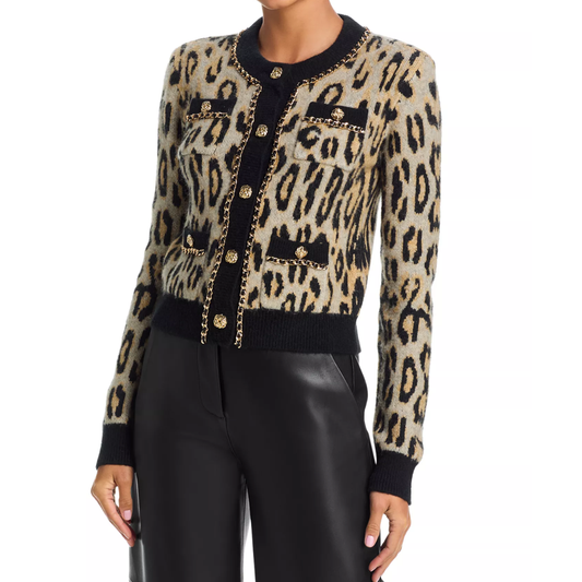 SELMA LEOPARD CARDIGAN