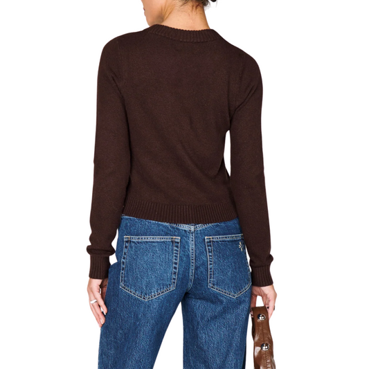 TUCK IN SWEATER MOCHA