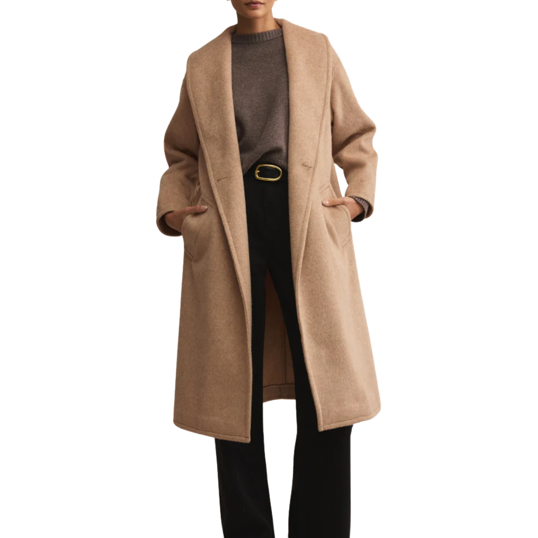 THE SIGNATURE COAT CLASSIC CAMEL
