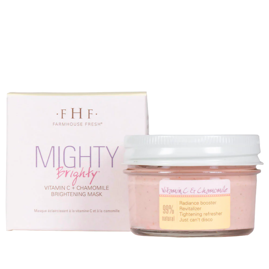 MIGHTY BRIGHTY VITAMIN C + CHAMOMILE BRIGHTENING MASK