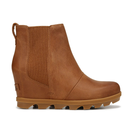 JOAN RHAPSODY CHELSEA WEDGE VELVET TAN