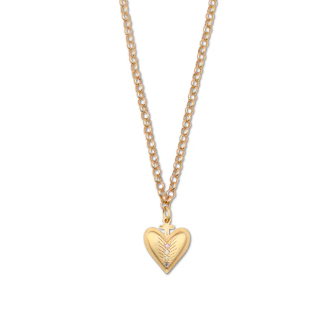 COSMIC HEART NECKLACE