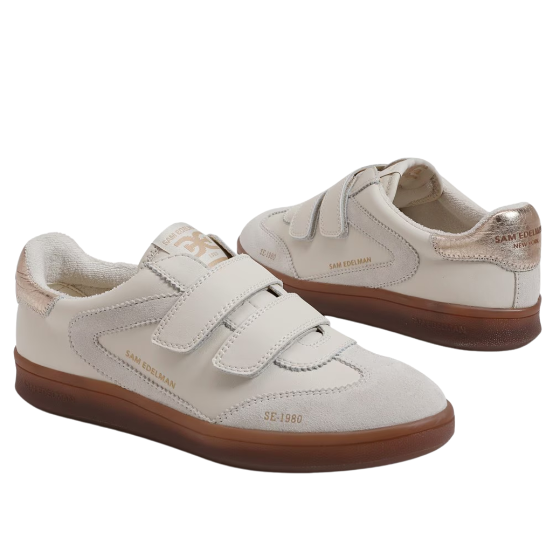 TALIA VELCRO SNEAKER IVORY