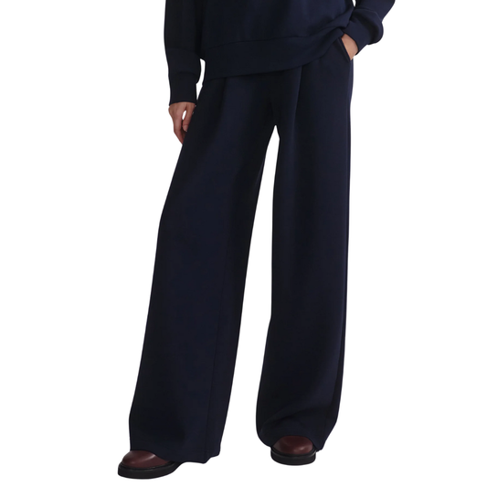 THE WIDE LEG PANT 29.5" NAVY