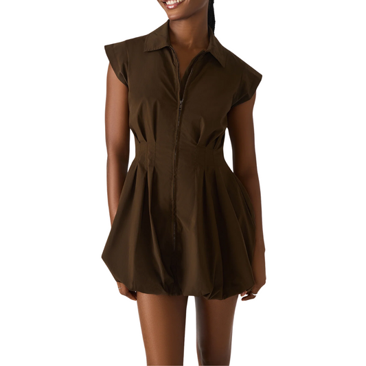 DYANNE DRESS ESPRESSO