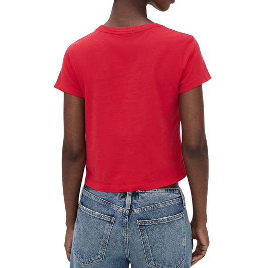 ADINE SHRUNKEN TEE TOMATO