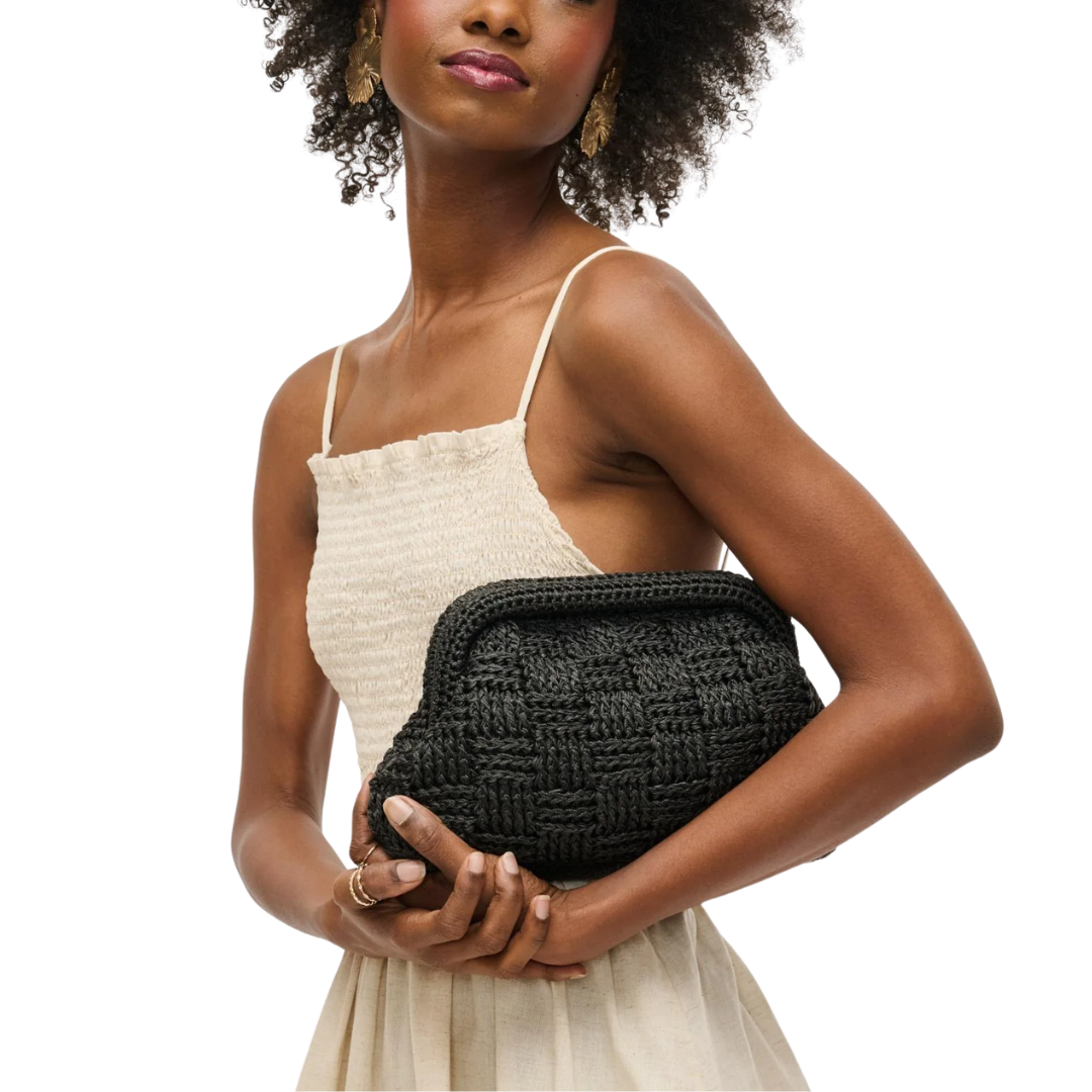 ANNIE CLUTCH BLACK