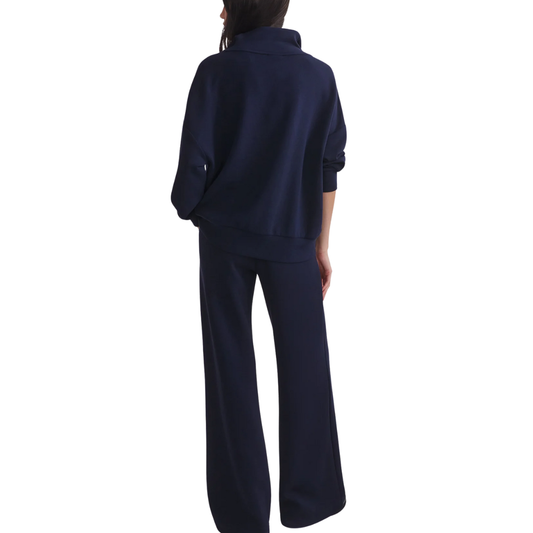 THE WIDE LEG PANT 29.5" NAVY
