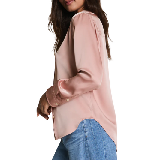 BETTER THAN SILK BUTTONDOWN VINTAGE ROSE