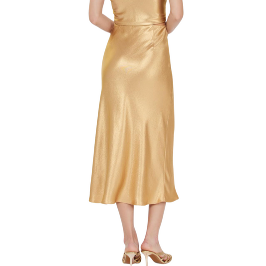 SLIP SKIRT GOLD