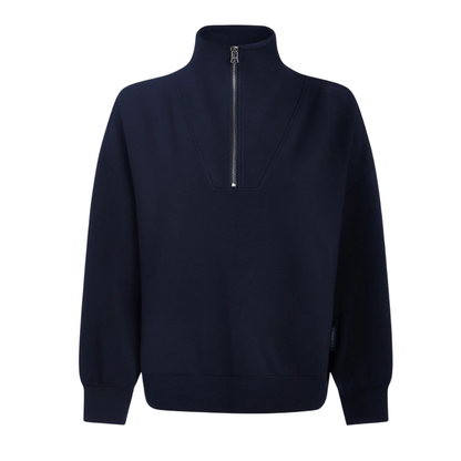 HAWLEY HALF ZIP TOP NAVY