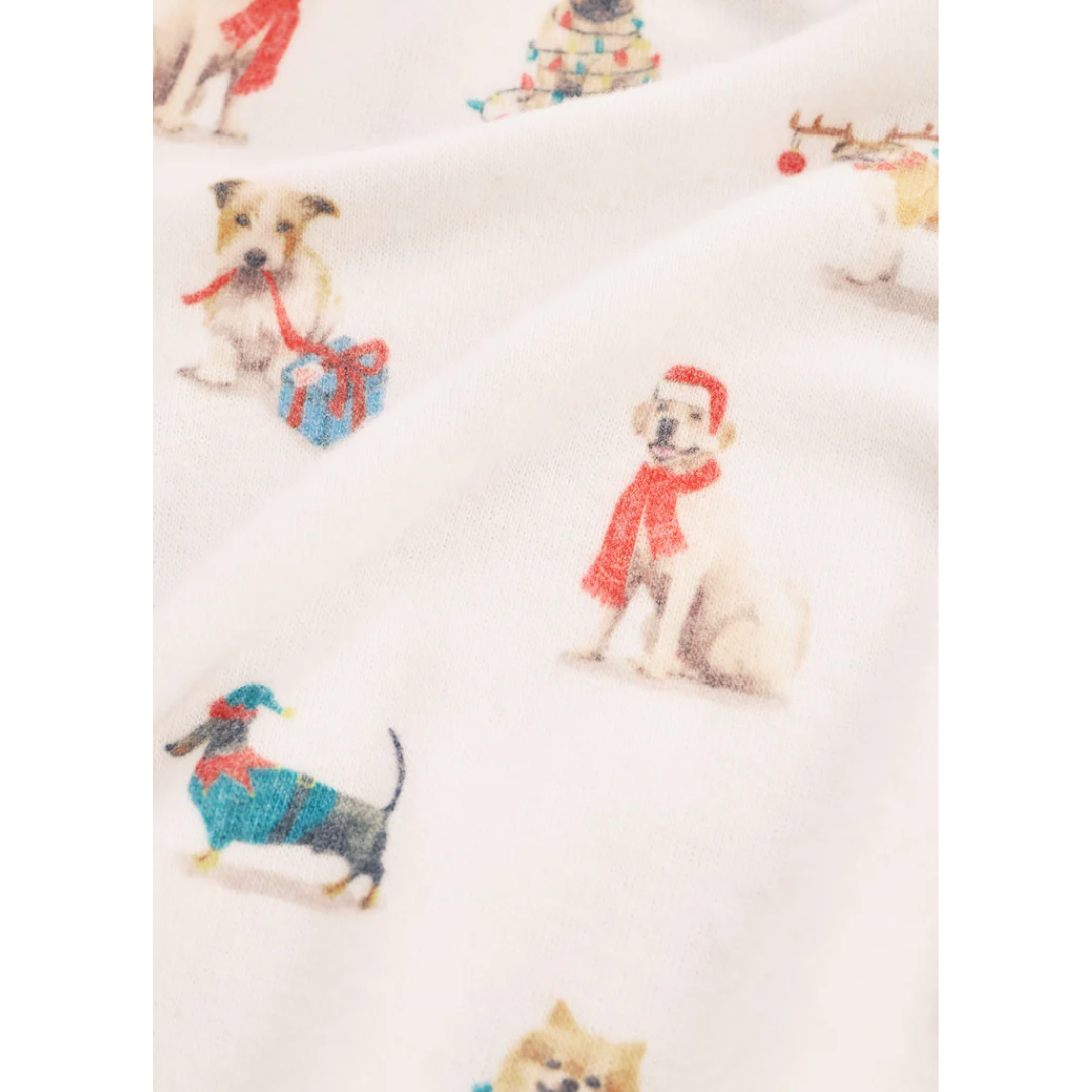 LONG SLEEVE COZY UP PUP TOP