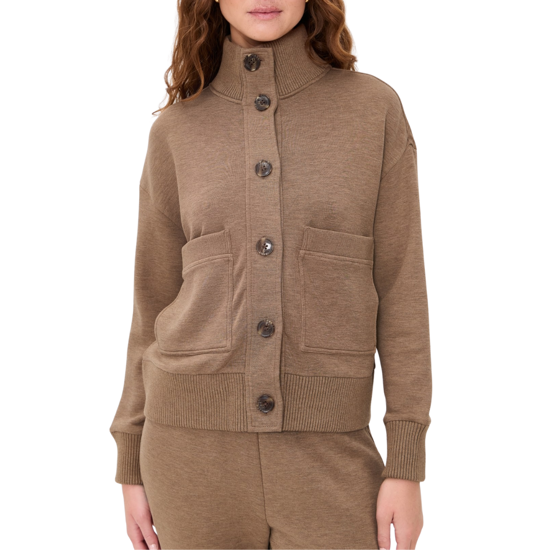 SABRINA BUTTON THROUGH TOP GOLDEN